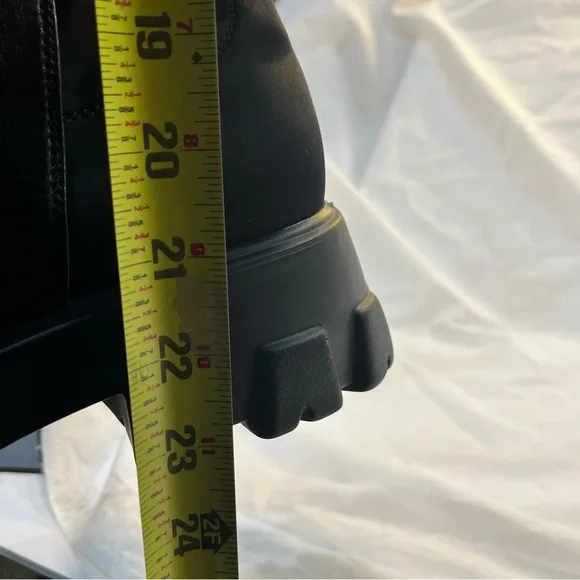 Bamboo over the knee chunky flat heel boots. Size 10 - Picture 6 of 10